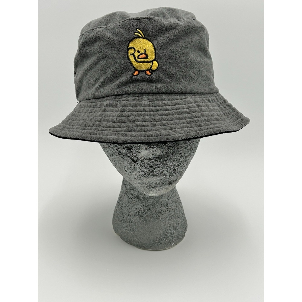 Unisex Duck Bucket Hat Fashion Reversible Embroidered Hat Double Sided Wear‎